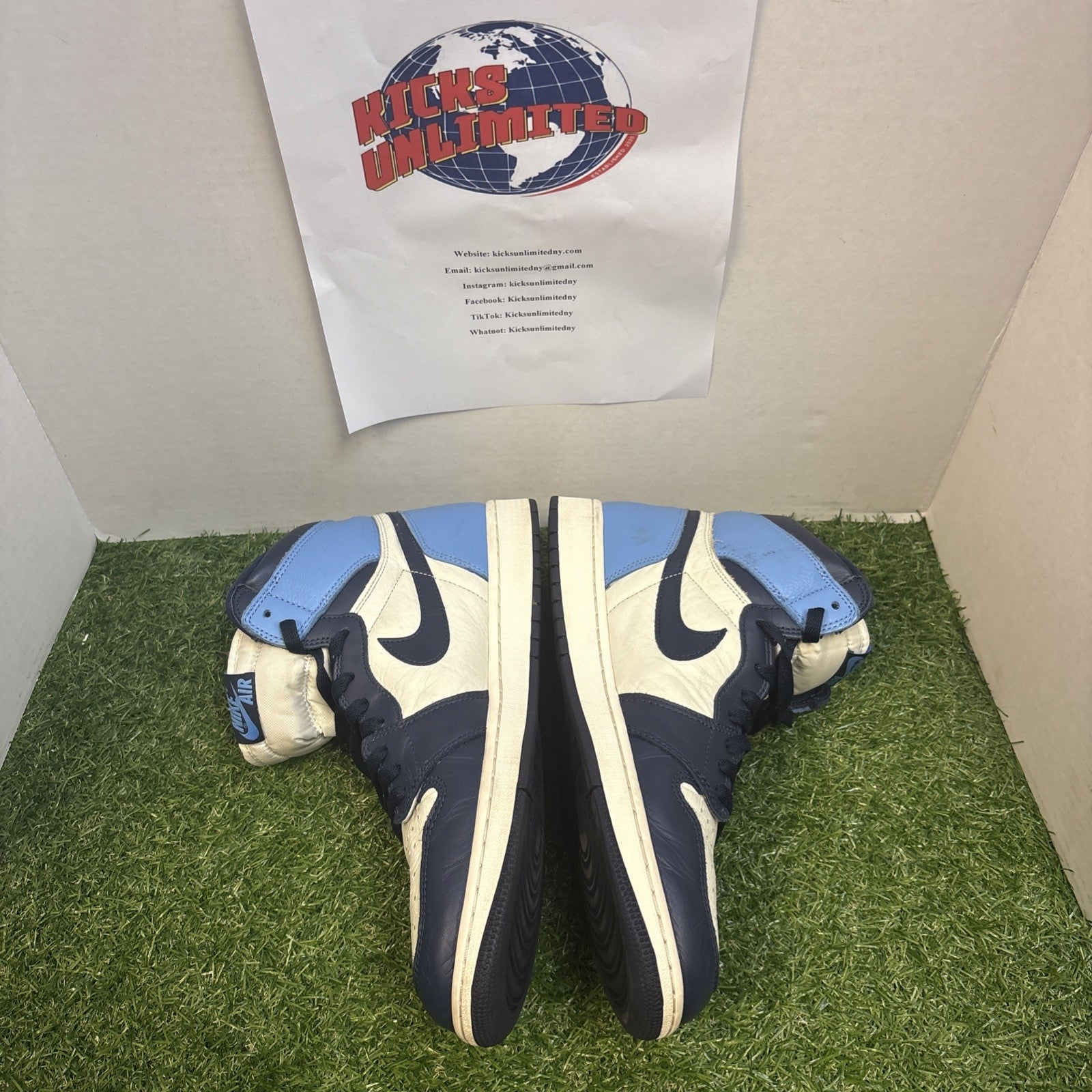 Size 13- Jordan 1 Retro OG High Obsidian UNC 20192