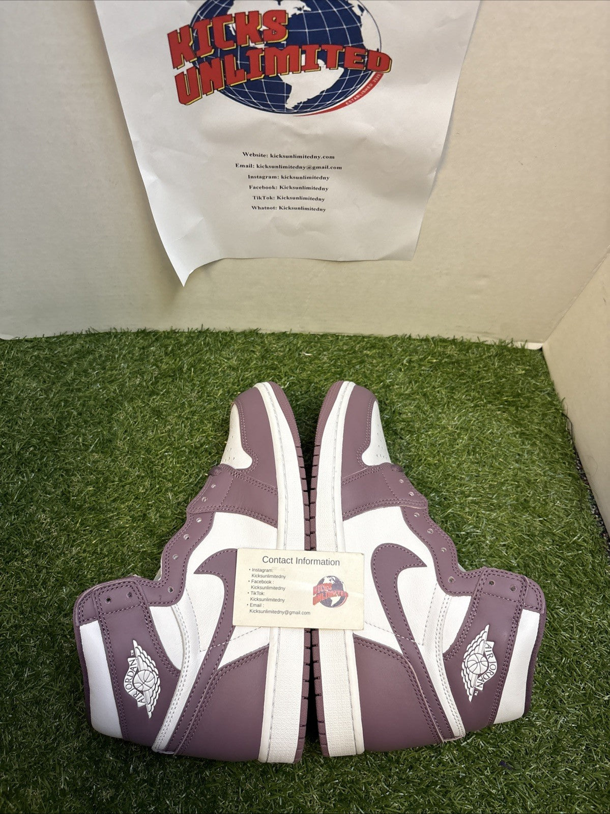 Size 9.5 - Air Jordan 1 Retro OG High Mauve2