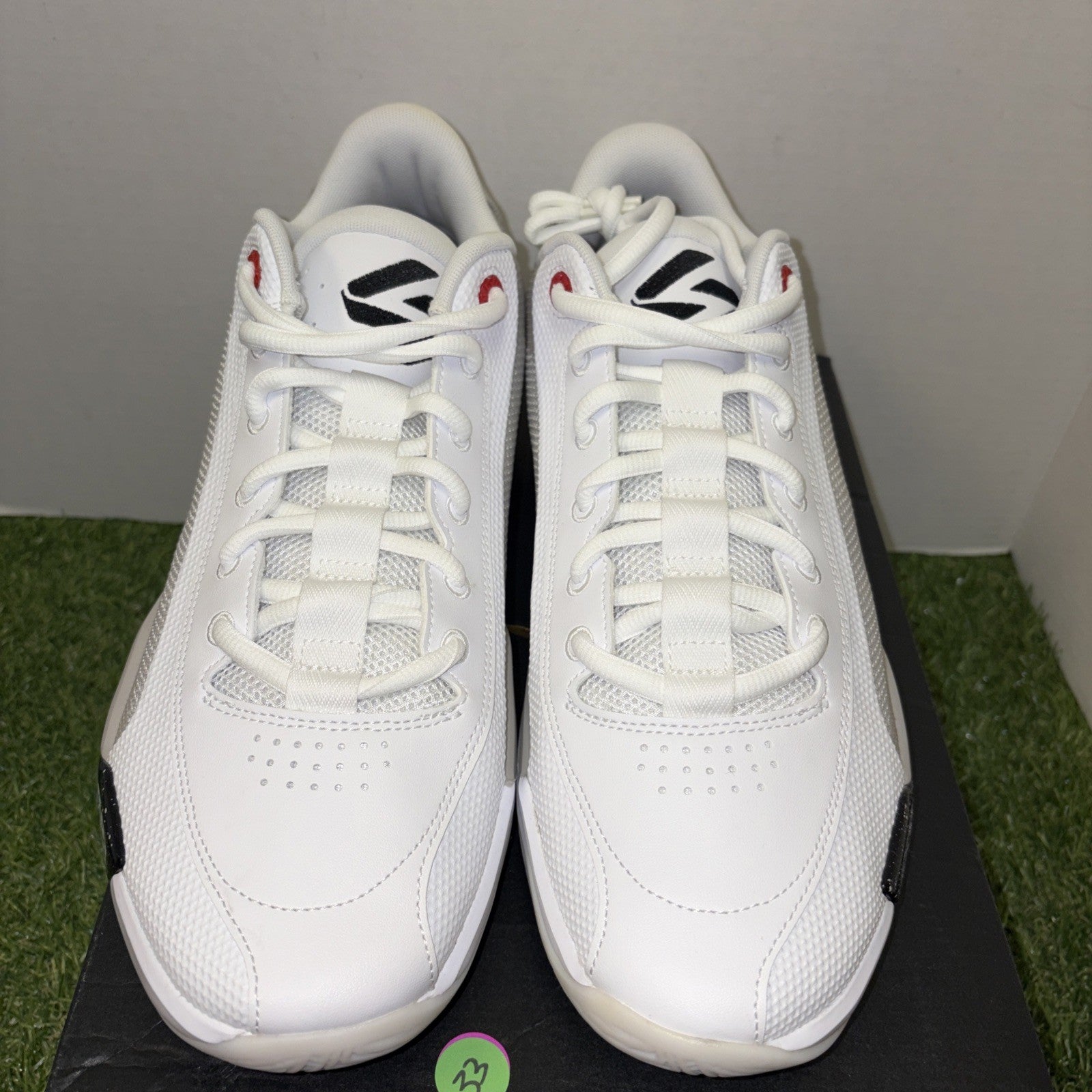 Size 12.5   Air Jordan Luka .77 White Cement1