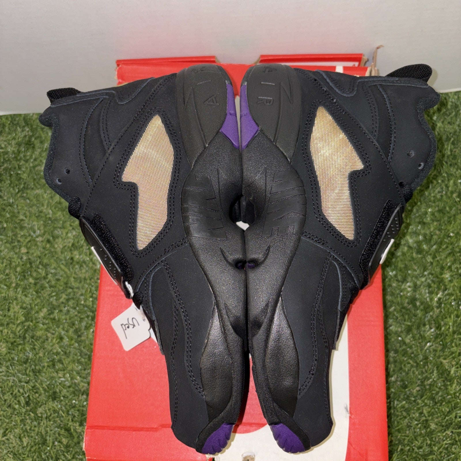 Nike Air Diamond Turf 2025 Ravens (HV2282 001) Men's Size 93
