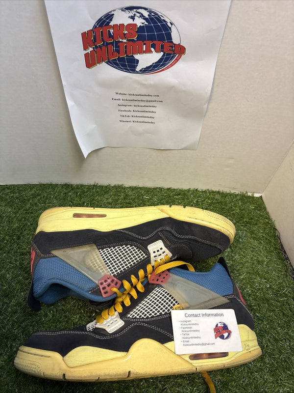 Size 13 - Jordan 4 Retro x Union LA Mid Off Noir0