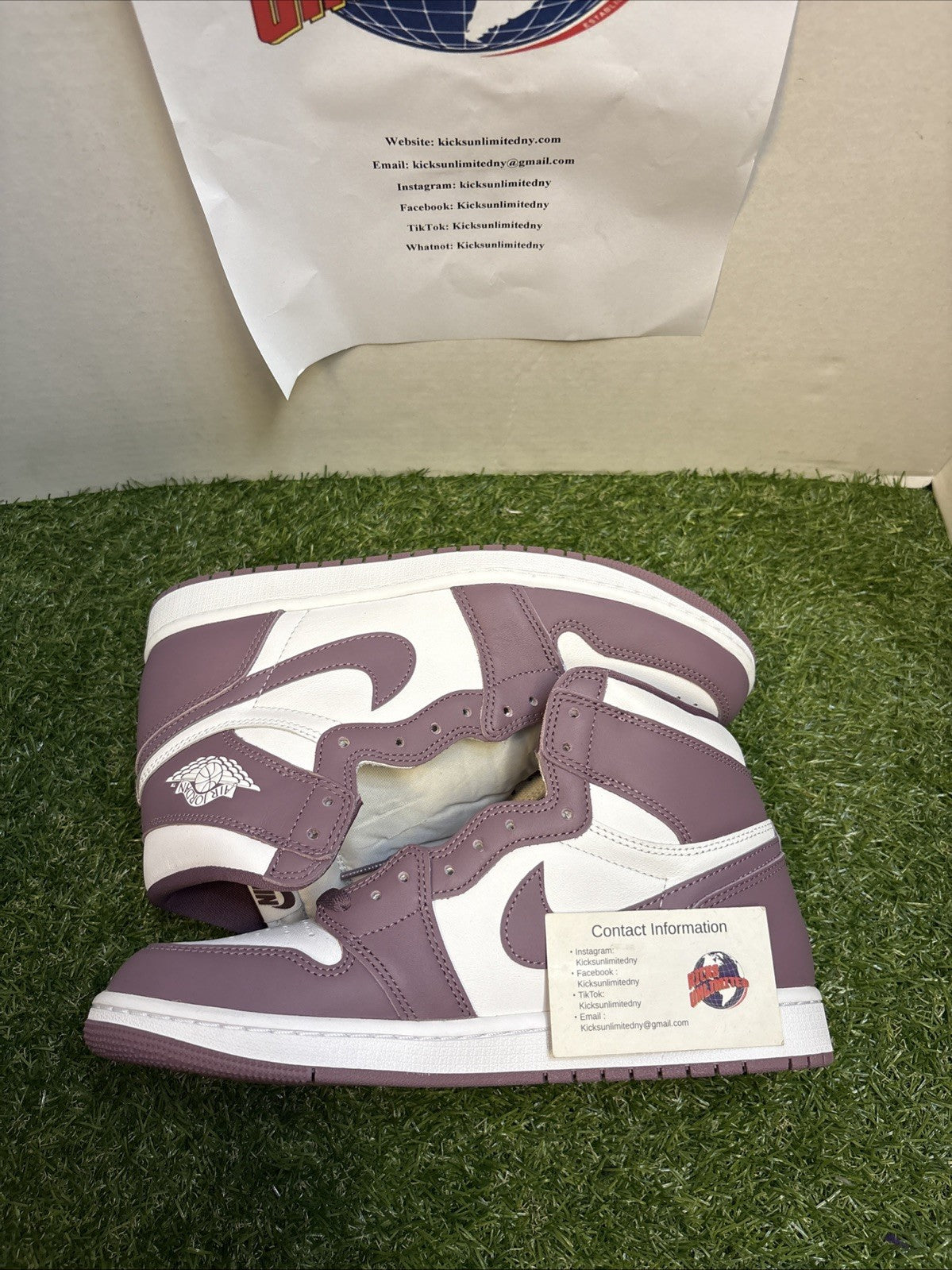 Size 9.5 - Air Jordan 1 Retro OG High Mauve0