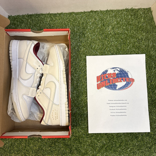Size 8.5w (size 7y)   Nike Dunk SE Low Just Do It W DV1160 1000