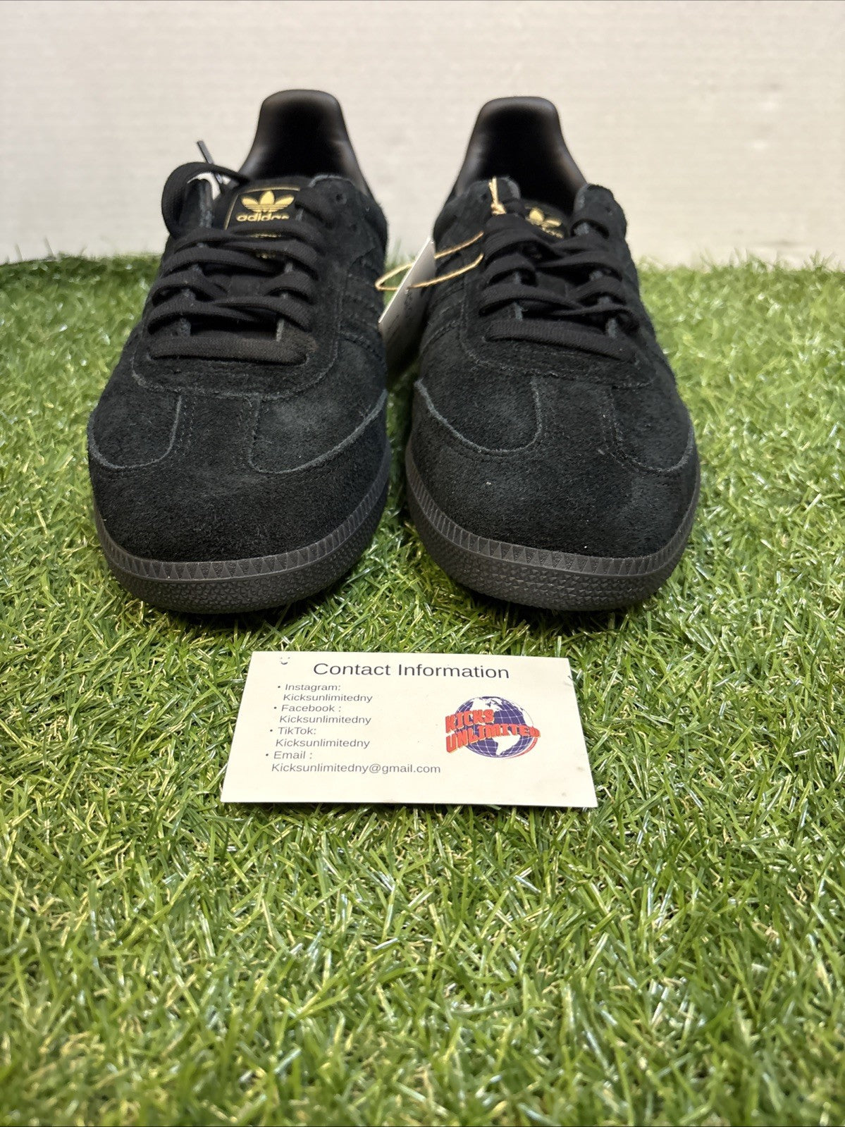 Size 11   adidas Samba Core Black Gold1