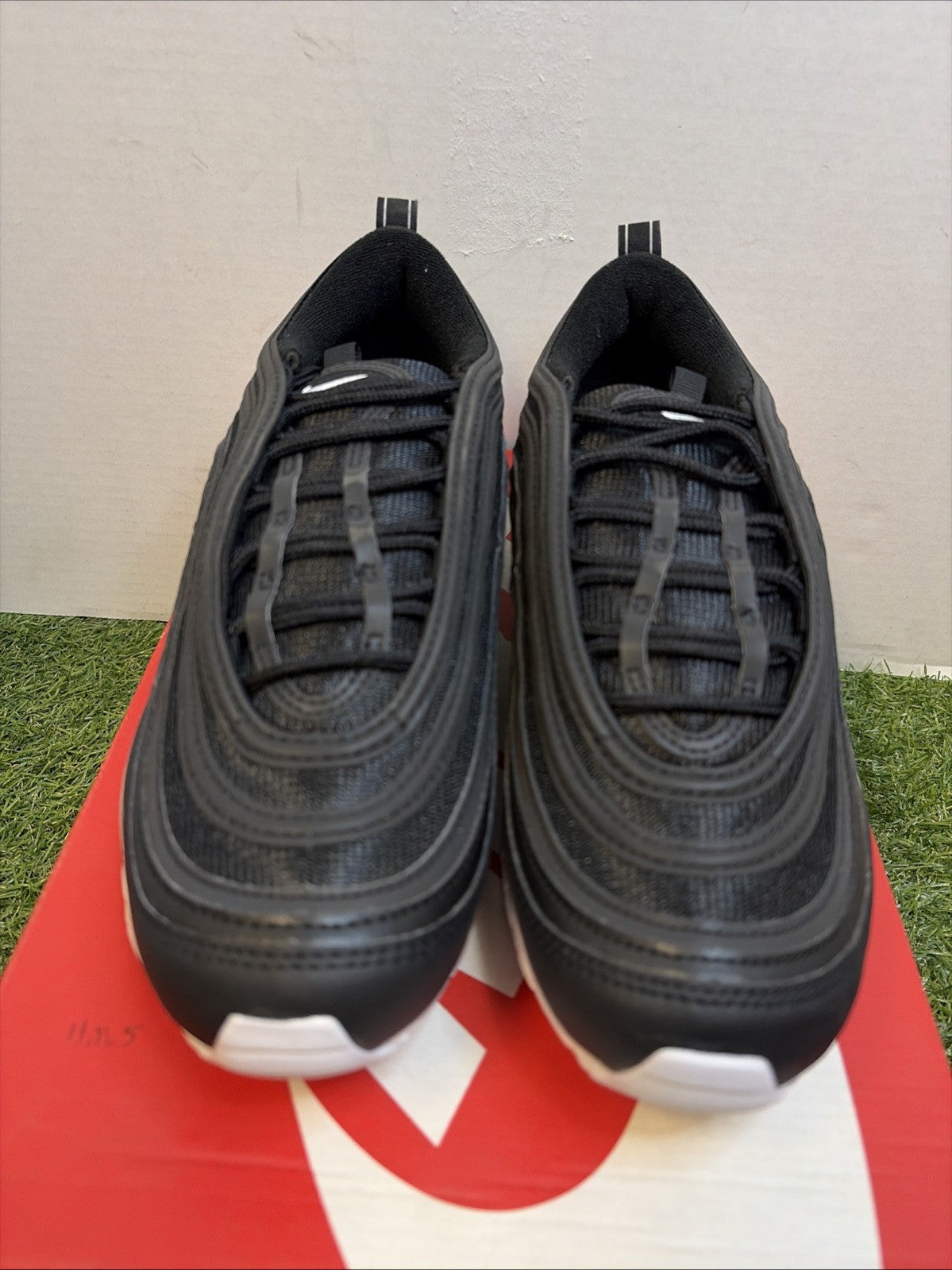 Nike Air Max 97 Black-White Men Size 8.5 [921826-001]1