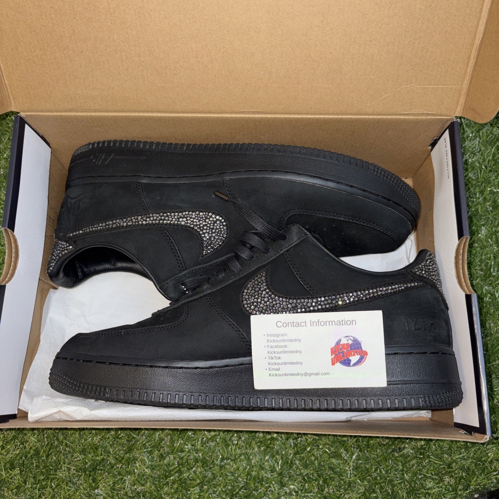 Size 10.5   Swarovski x Nike Air Force 1 Low Ja Morant0
