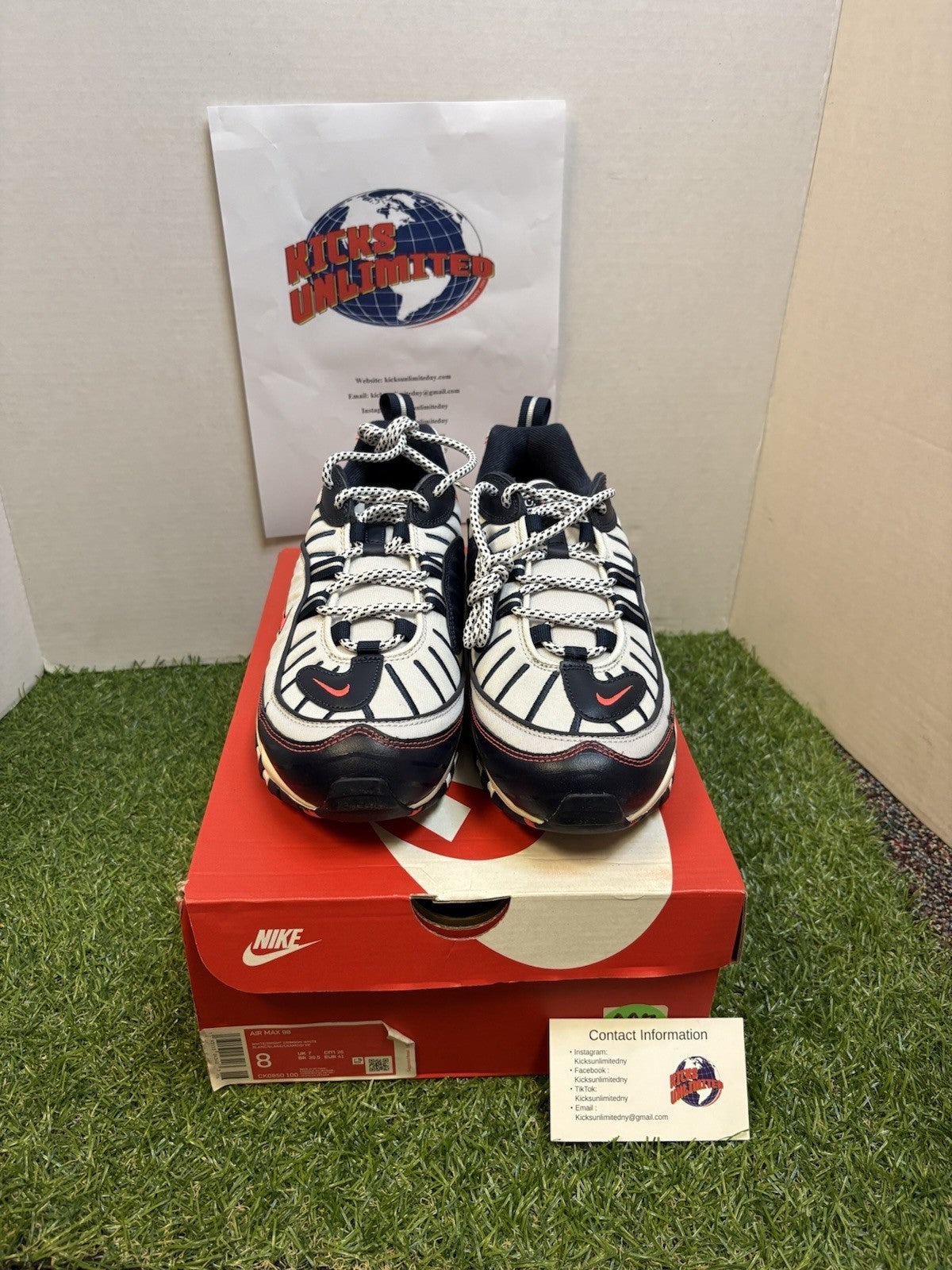 Size 8   Nike Air Max 98 NYC   CK0850 1002