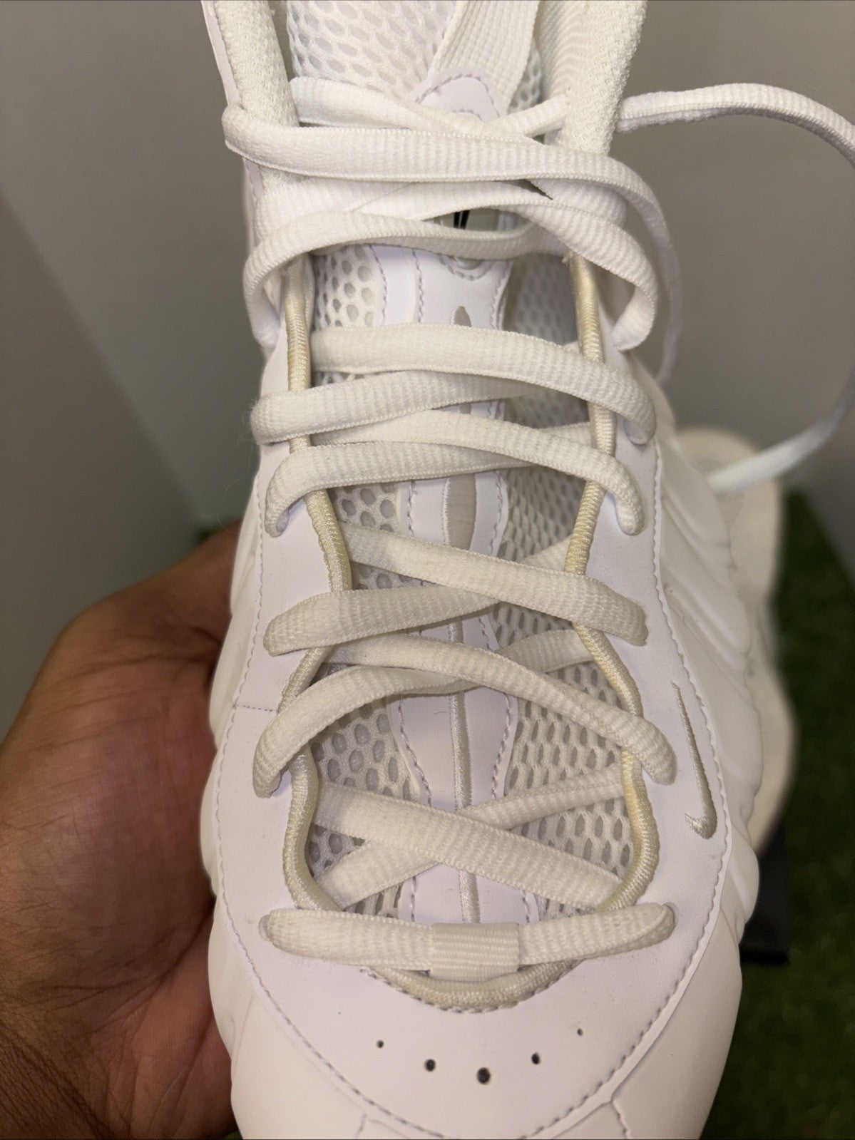 Size 8.5 - Nike Air Foamposite One Triple White5