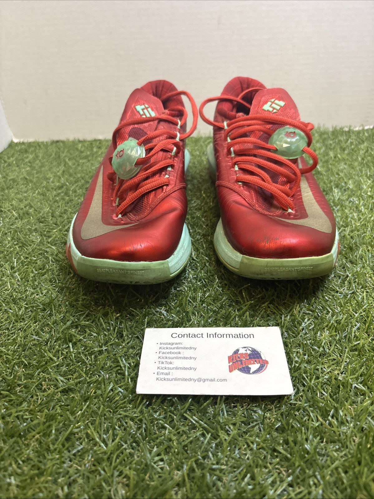 Size 8   Nike KD 6 Christmas   599424 6011