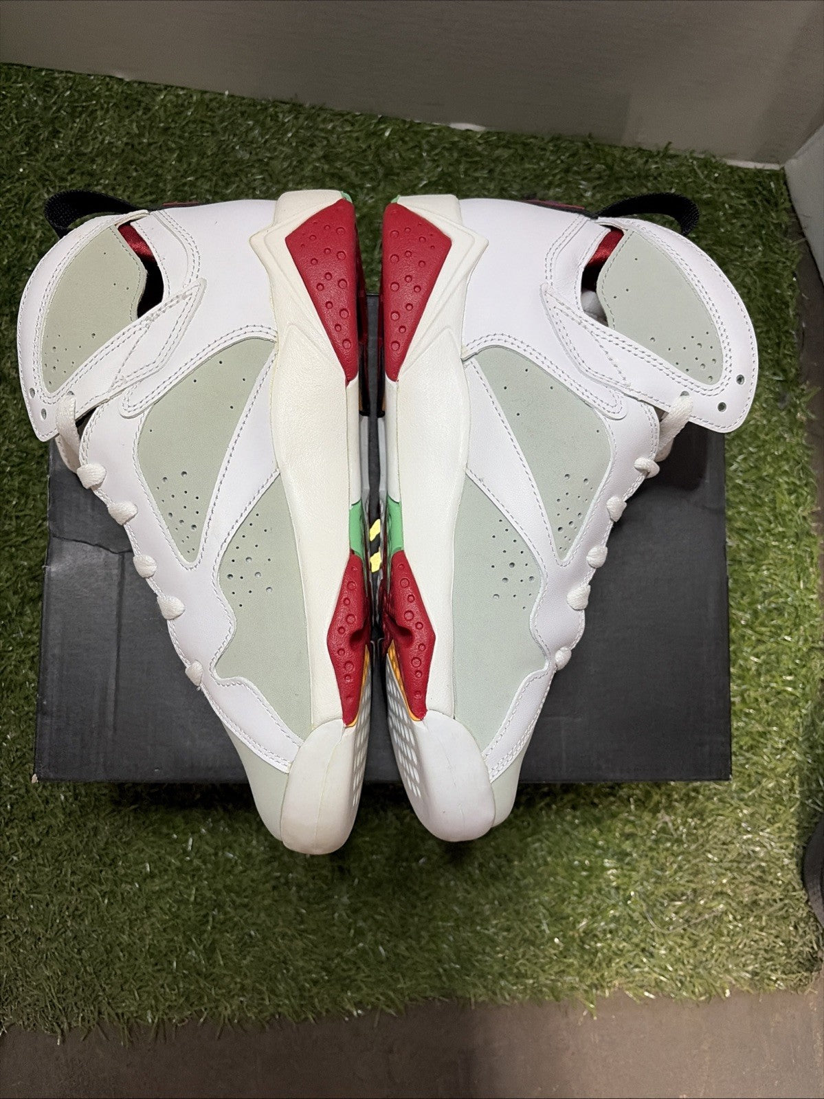 Nike Air Jordan 7 Retro Hare 2015 (GS) White/True Red Youth Size 6.5Y (with Box)2