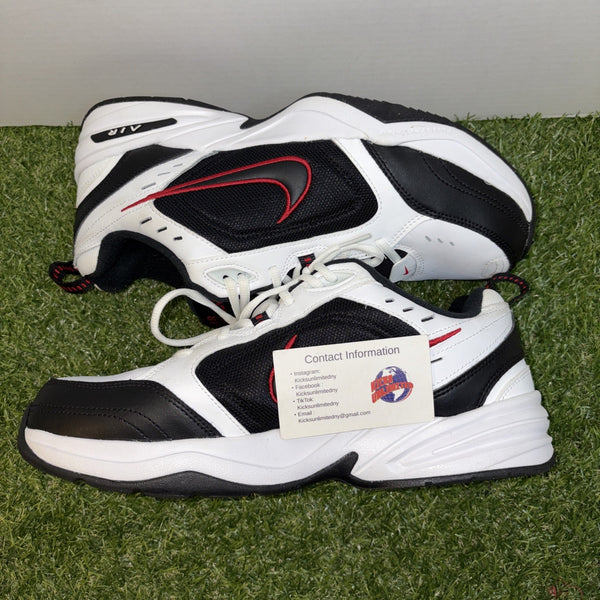 Size 12   Nike Air Monarch IV 4E Wide White Varsity Red0