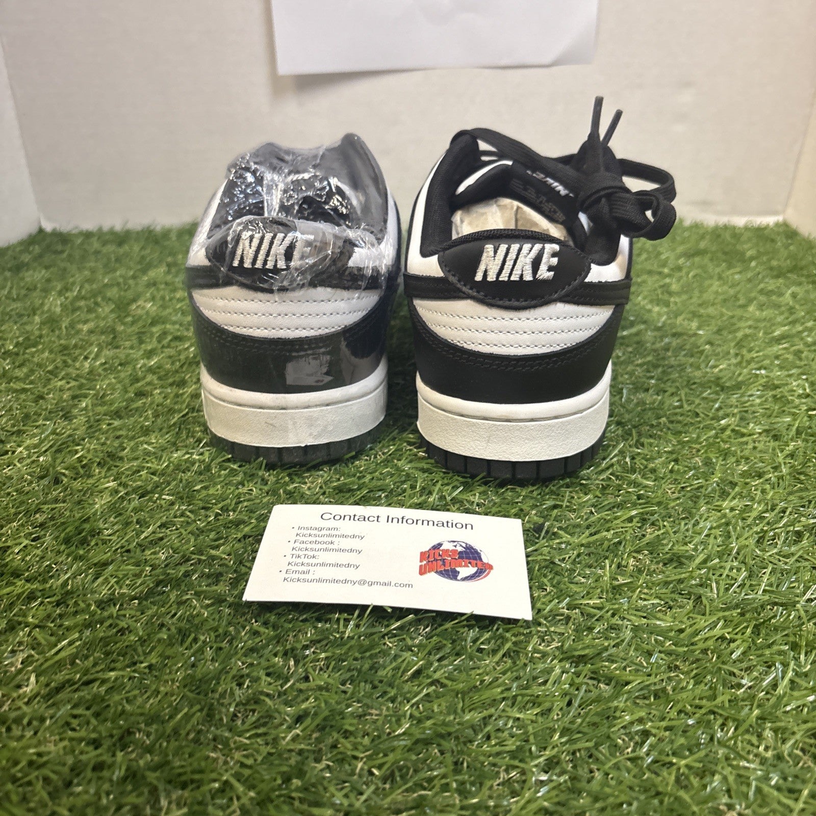 Size 9   Nike Dunk Low Black White5