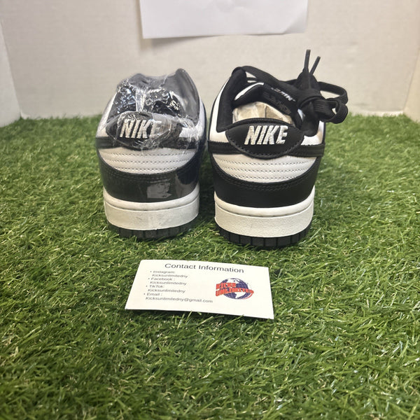 Size 9   Nike Dunk Low Black White5