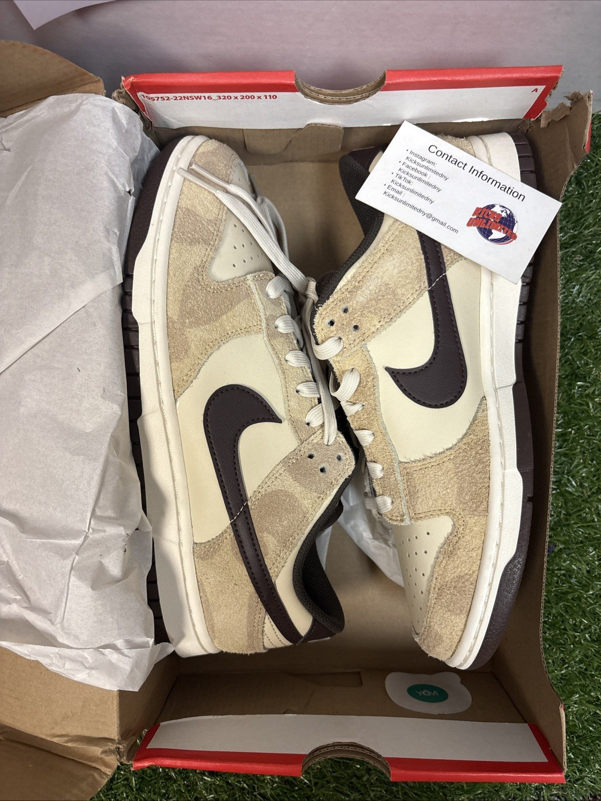 Size 9.5 - Nike Dunk Premium Low Animal Pack - Cheetah0