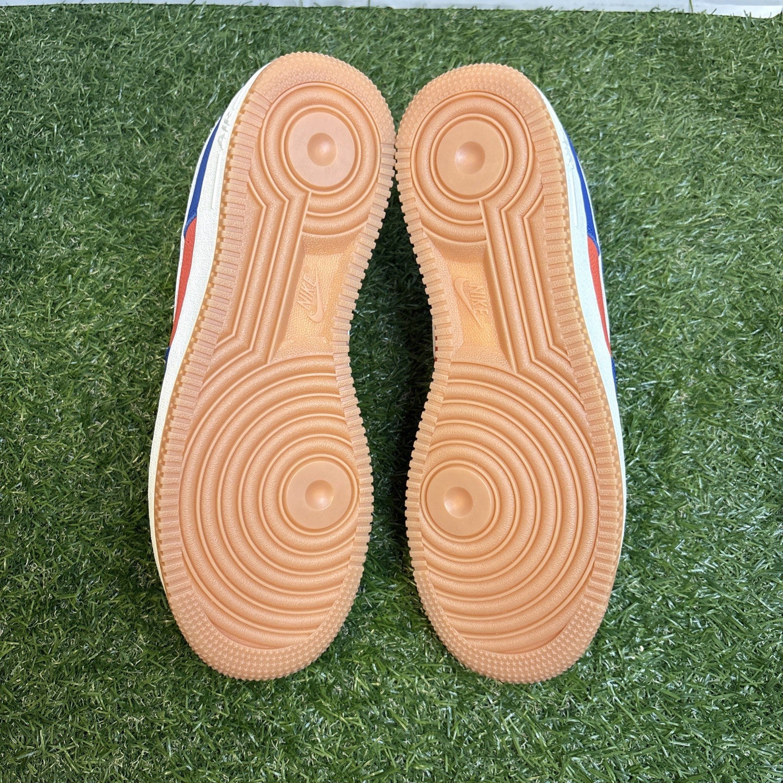 Size 10W/8.5M - Nike by you air force 1 Knicks ID4