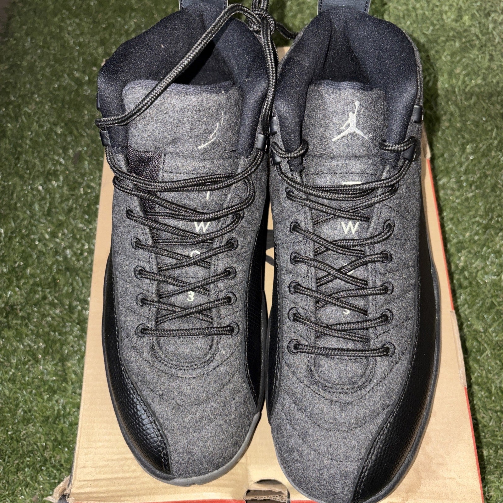 Size 8.5   Air Jordan 12 Retro Wool1