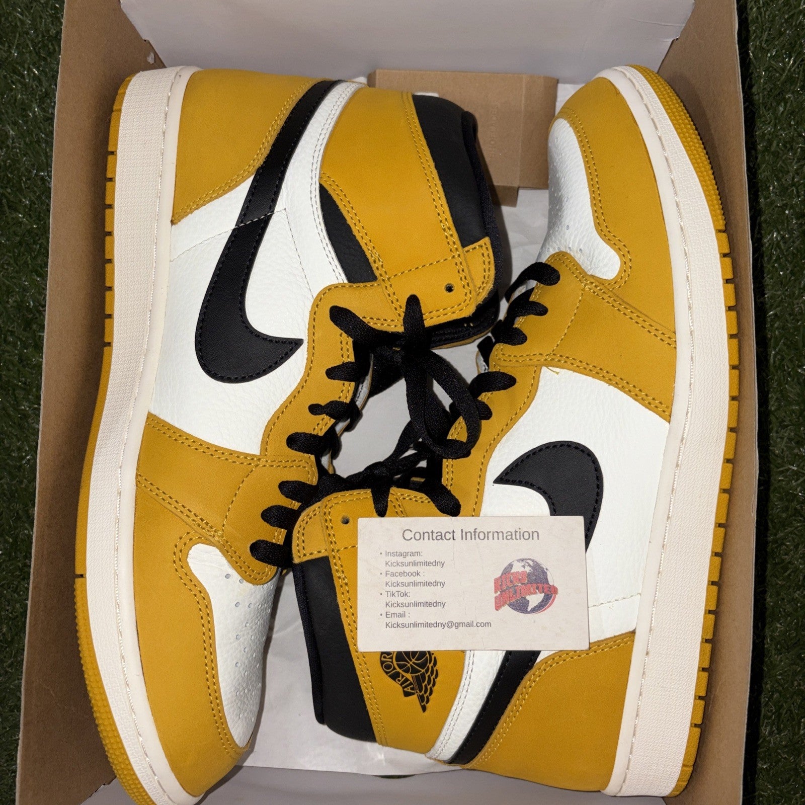 Air Jordan 1 Retro High OG "YELLOW OCHRE" 2024   Size 13   DZ5485 701 (11044 49)0