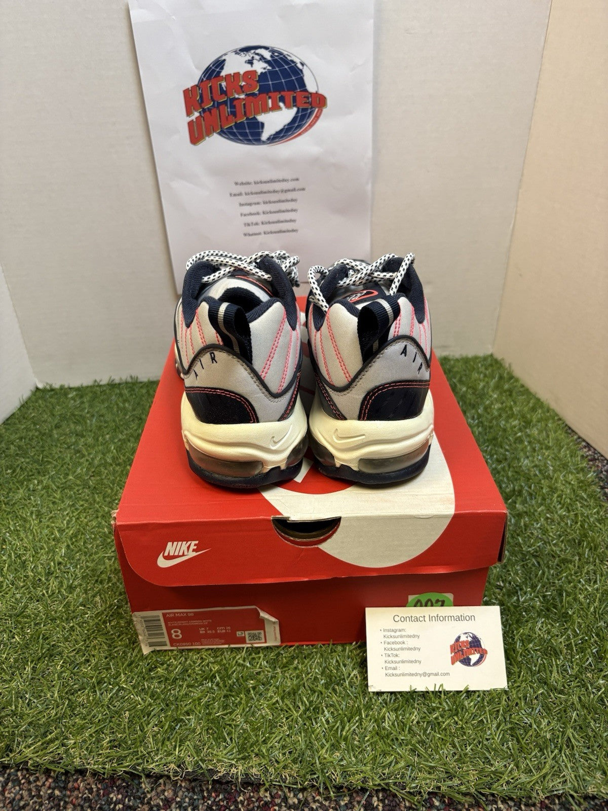 Size 8   Nike Air Max 98 NYC   CK0850 1003