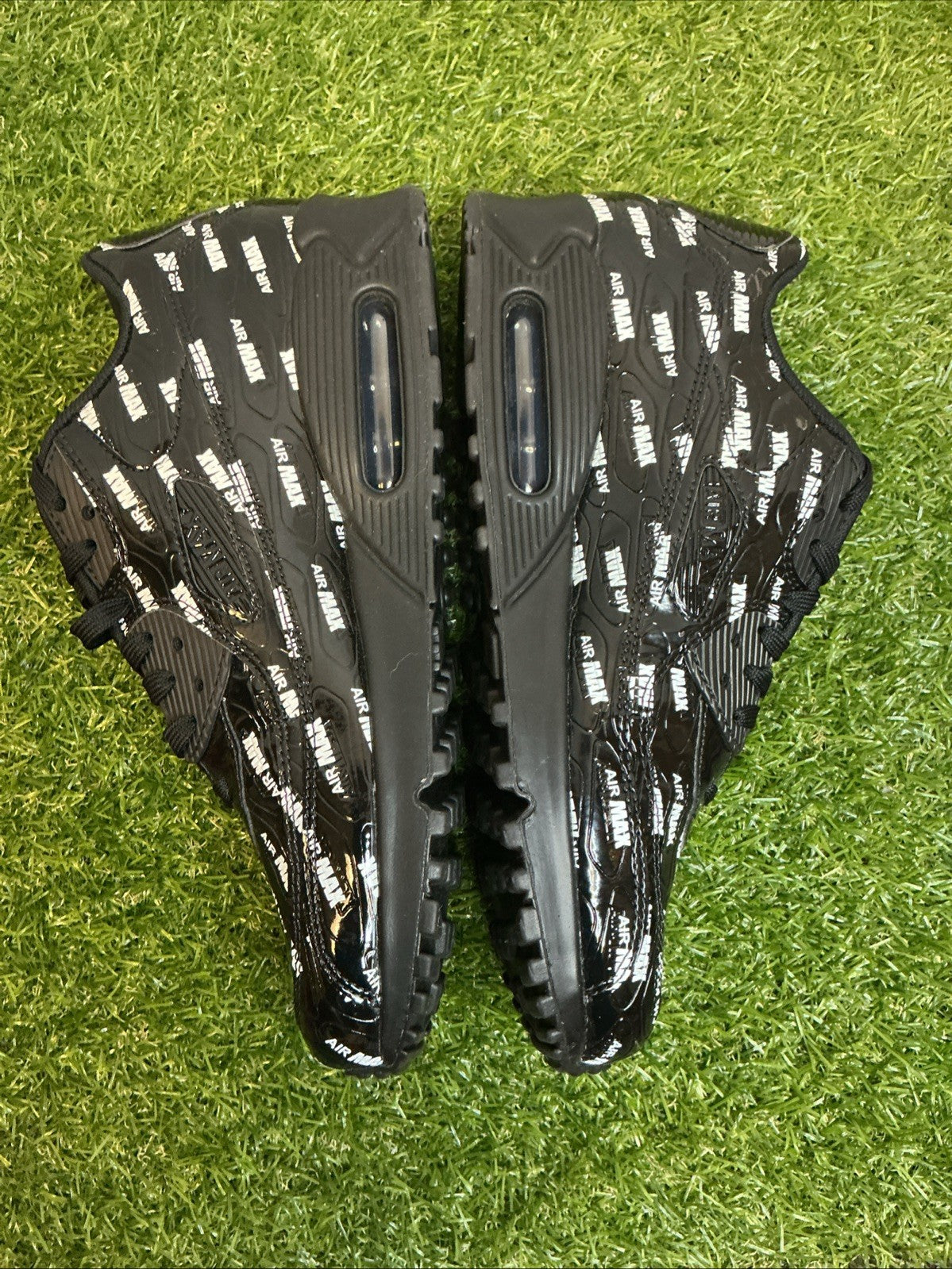 Size 9 - Nike Air Max 90 Just Do It Black/Black-White 700155-0151