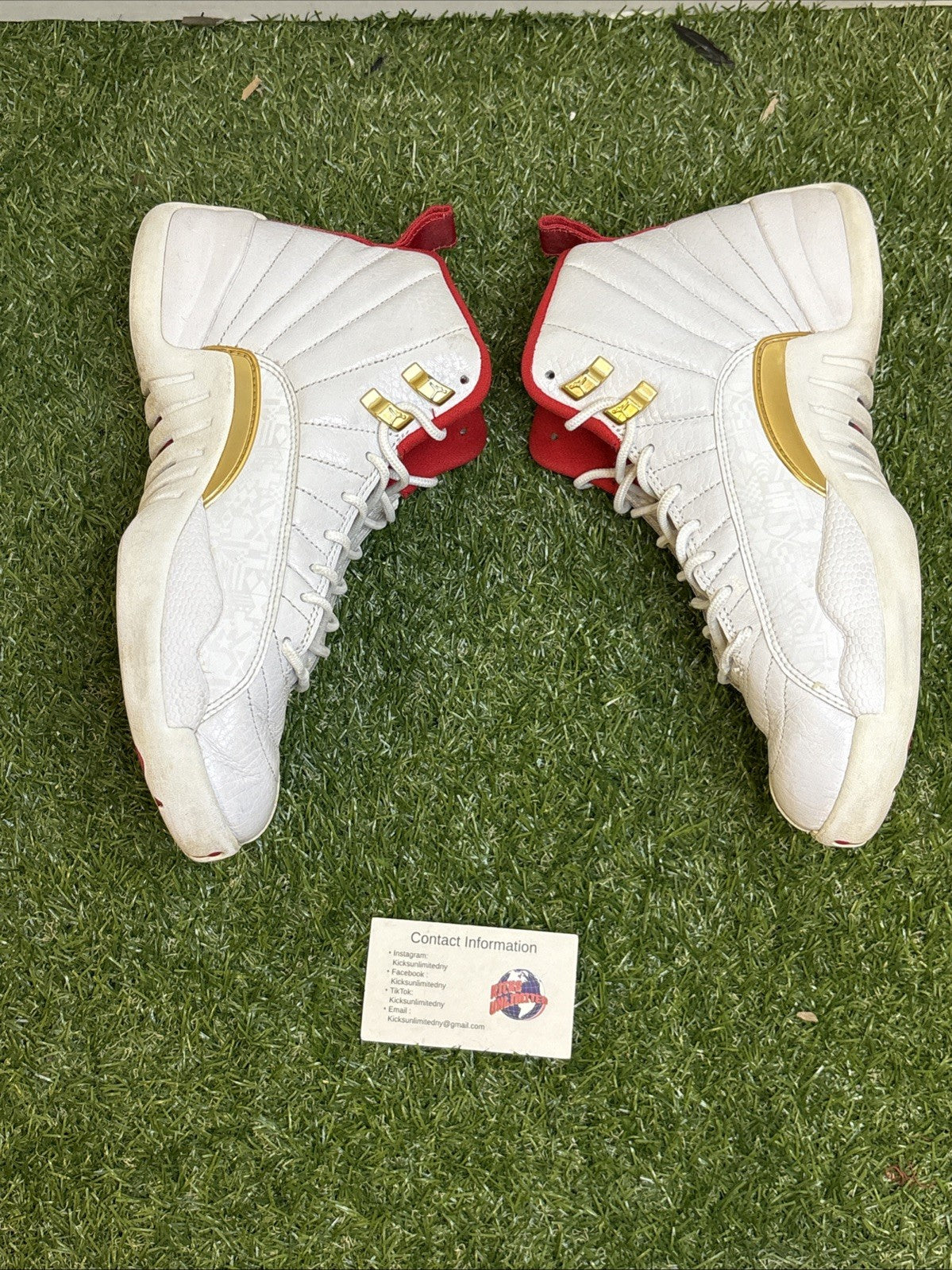 Size 8   Air Jordan 12 Retro FIBA 130690 1073