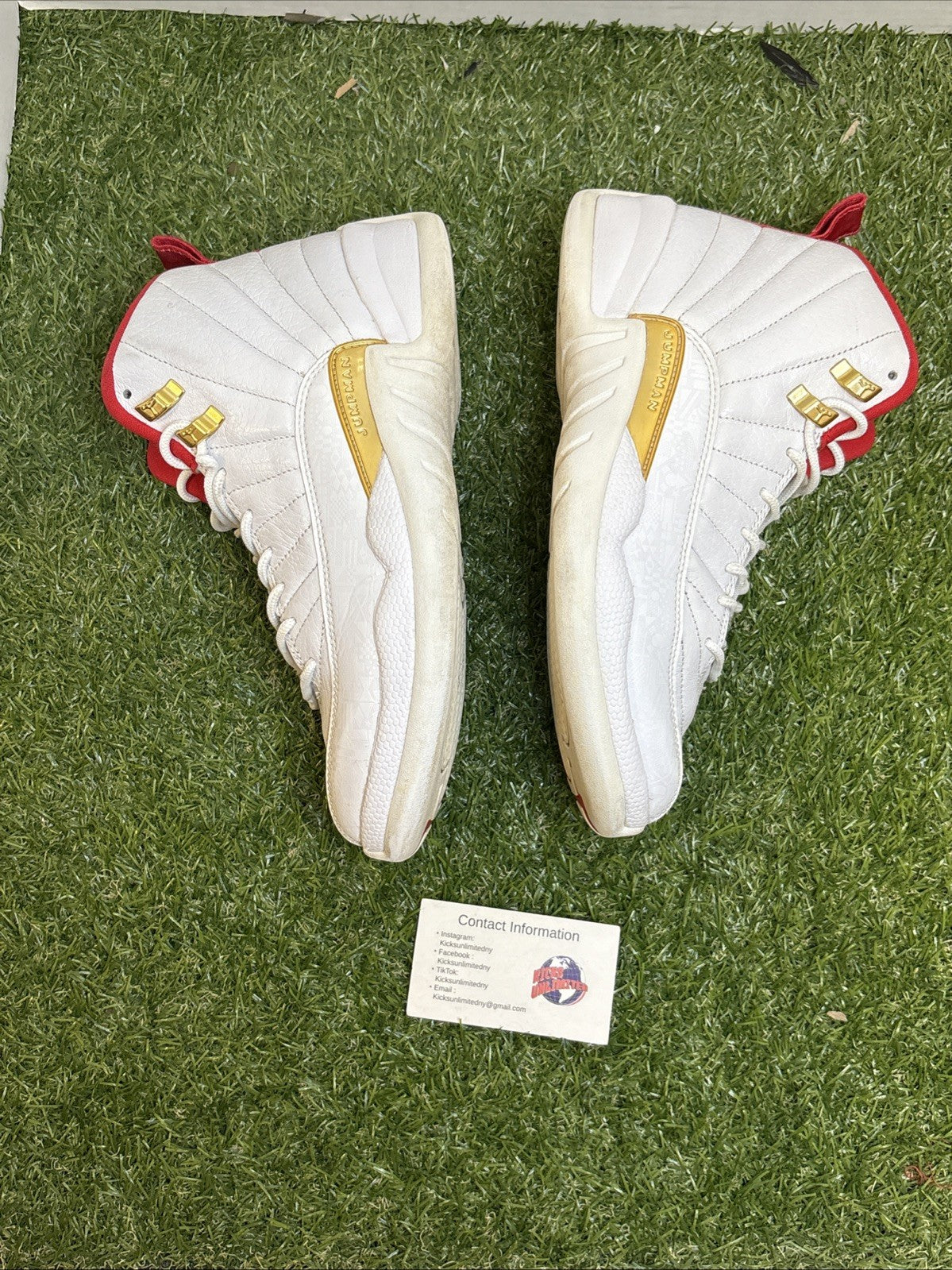 Size 8   Air Jordan 12 Retro FIBA 130690 1072