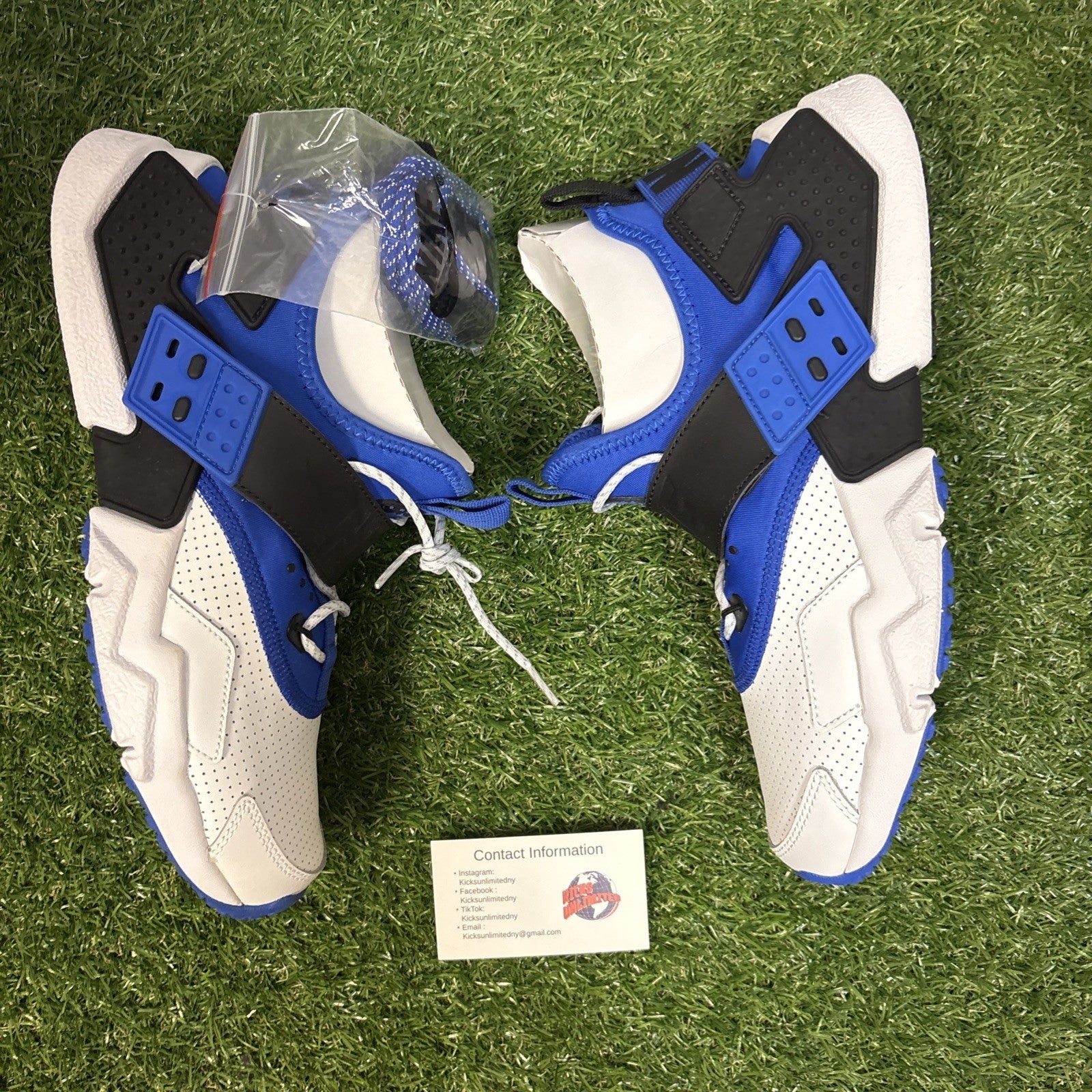 Size 9   Nike Air Huarache Drift Premium Racer Blue1