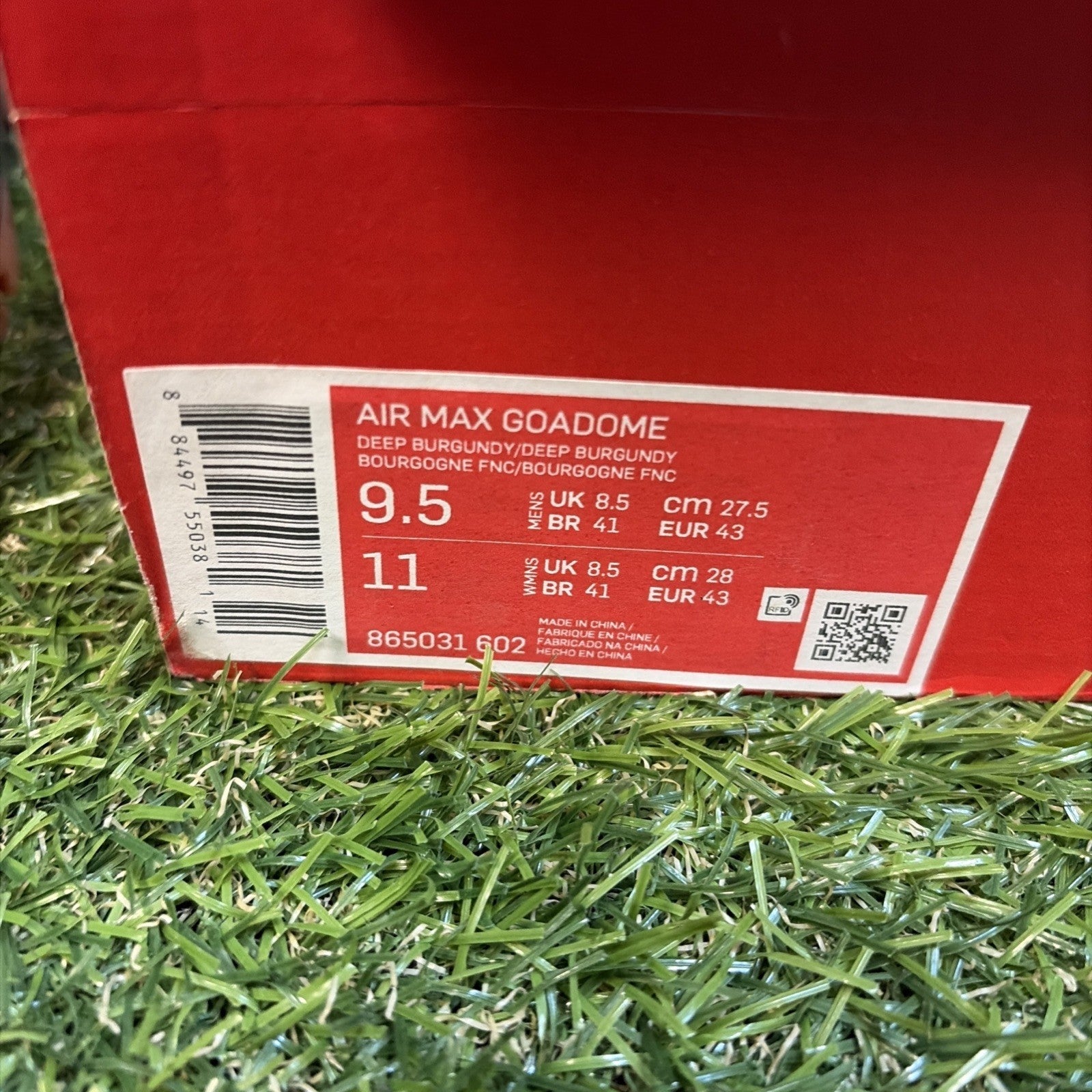 Size 9.5 - Nike Air Max Goadome Deep Burgundy Gum5