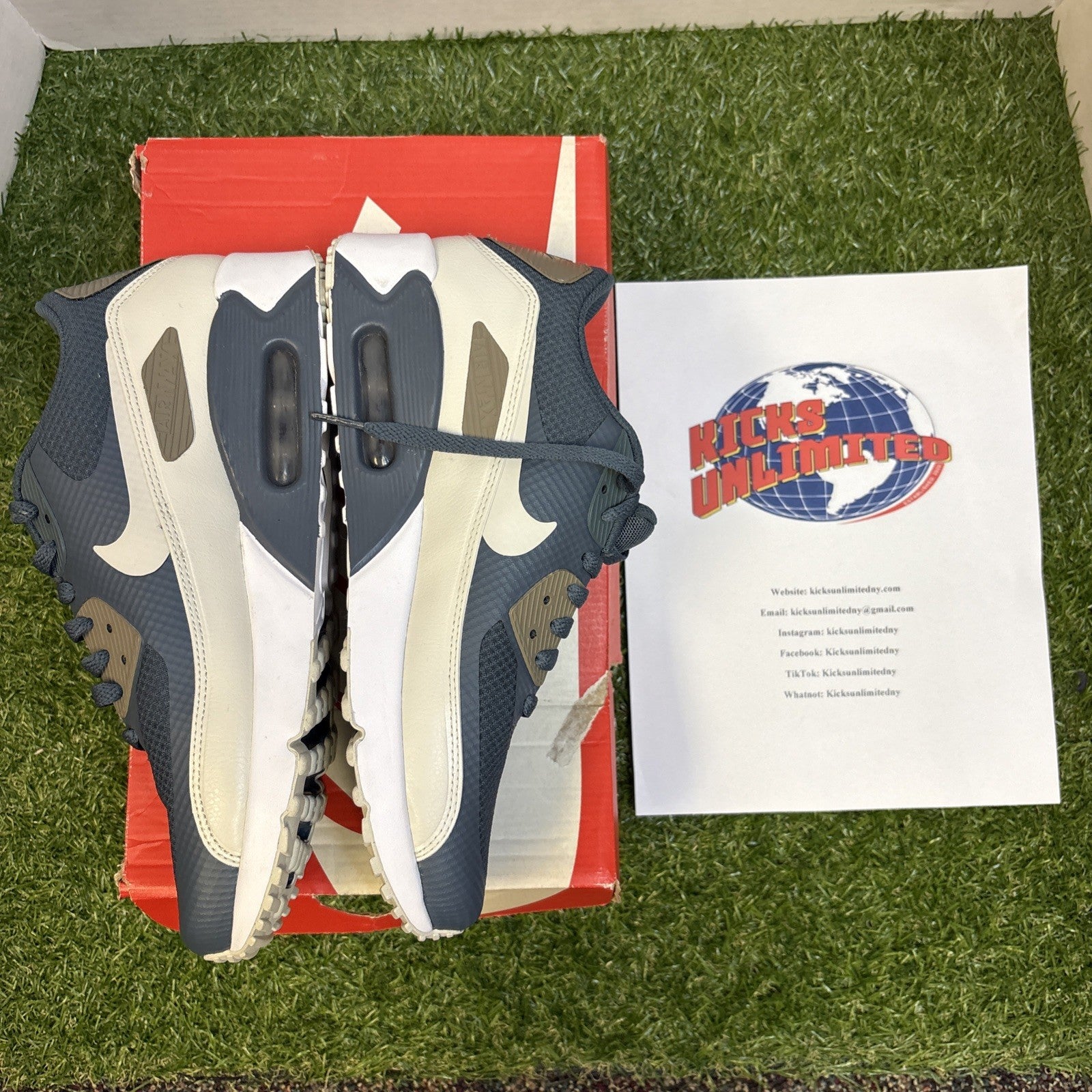 Size 8   Nike Air Max 90 Ultra 2.0 Blue Fox1