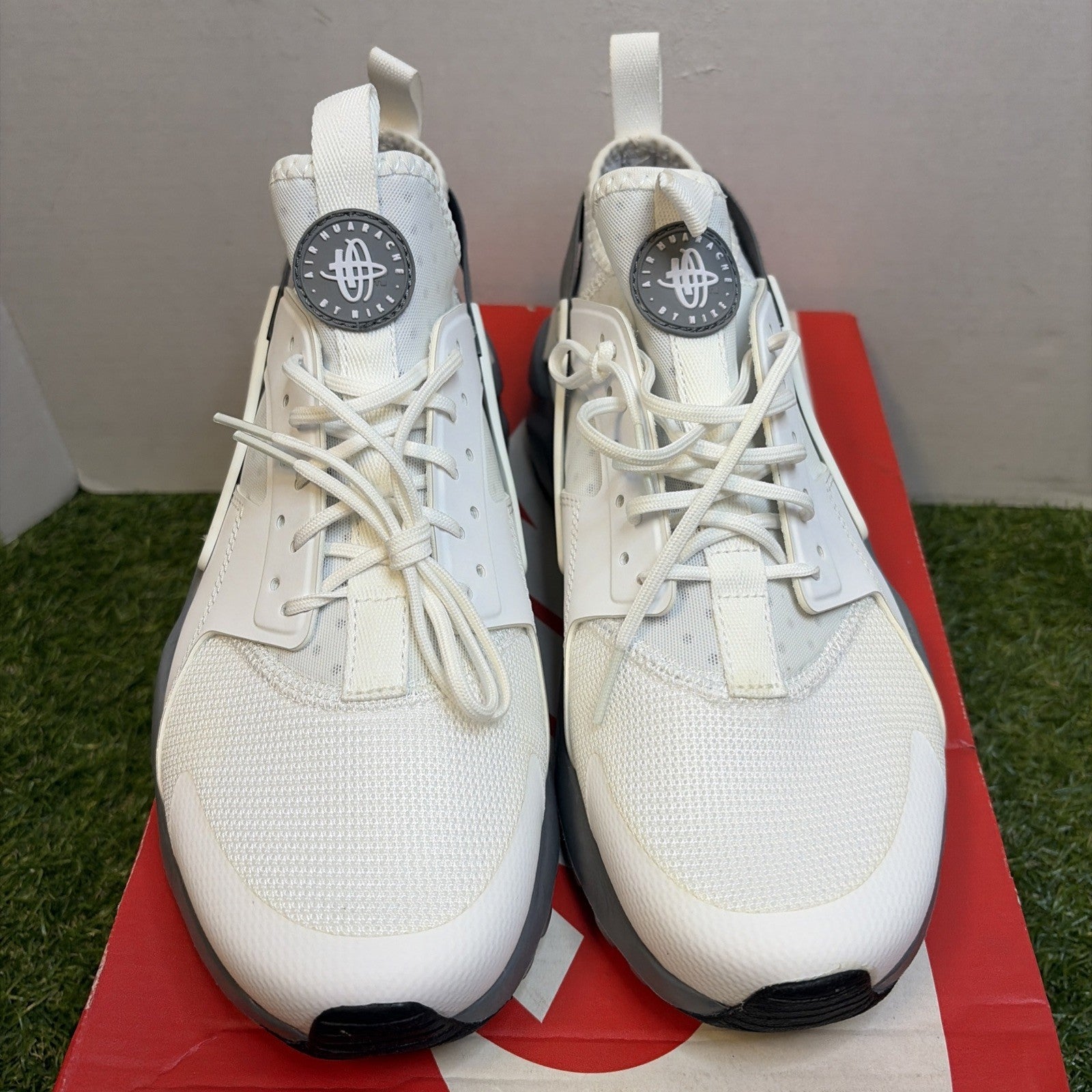 Size 8.5 - Nike Air Huarache Run Ultra White Cool Grey1