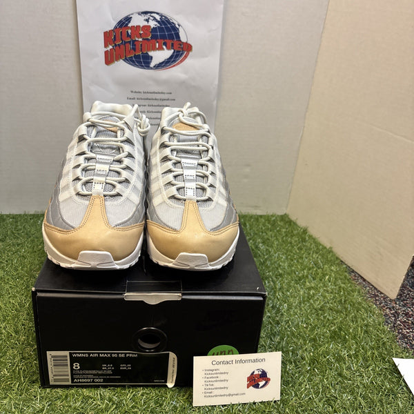 Size 8   Nike Air Max 95 SE Pure Platinum W0