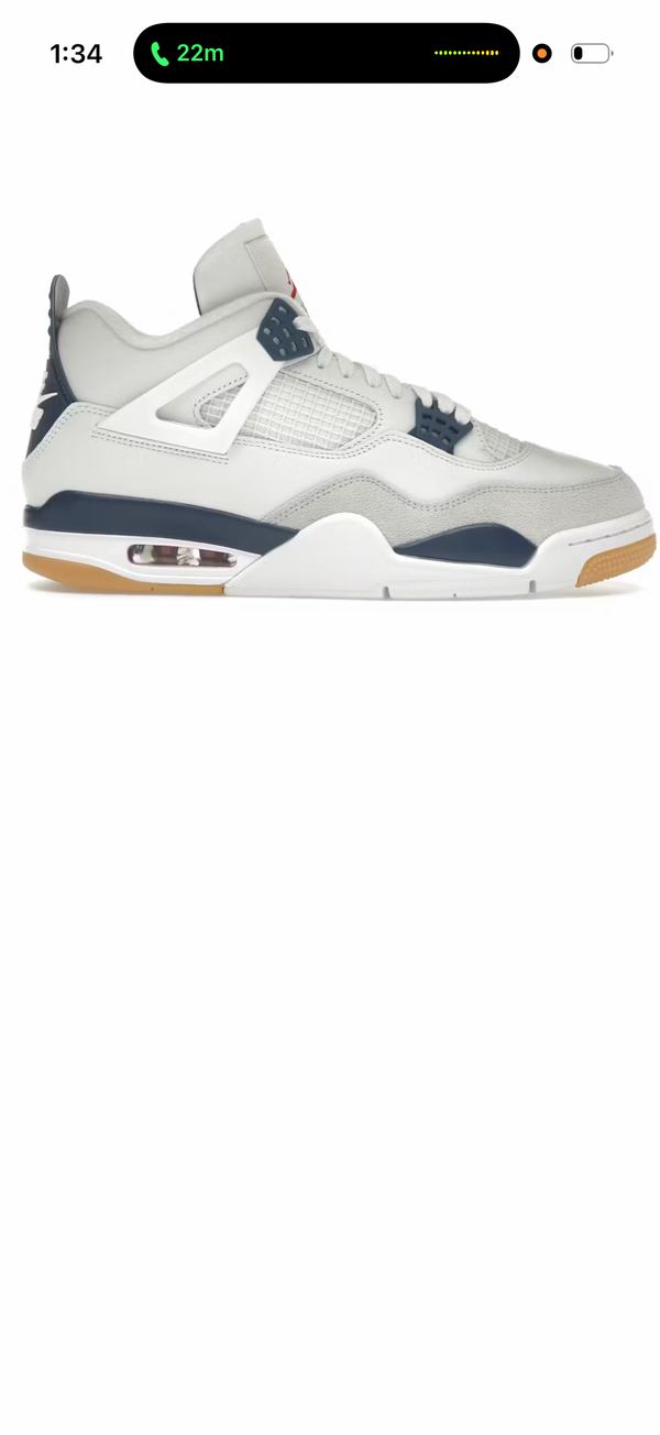 Jordan 4 sb navy